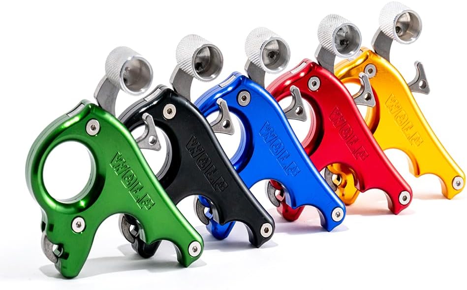 Archery Release Aids Thumb Trigger Caliper 3 Finger Grip Compound Bow Release Aids