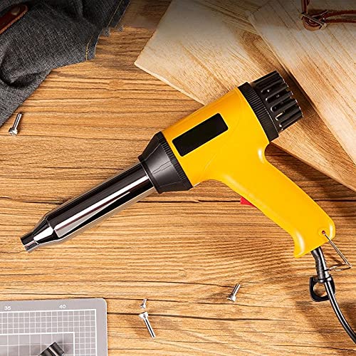 Image of AASONS Professional Plastic Welding Gun Torch 700w Adjustable Temperature 50 to 550 | PVC Heating Torch Auto Parts Supply PP Plastic Hot Air Gun Welding Equipment with Spare Coil & Taper Nozzle
