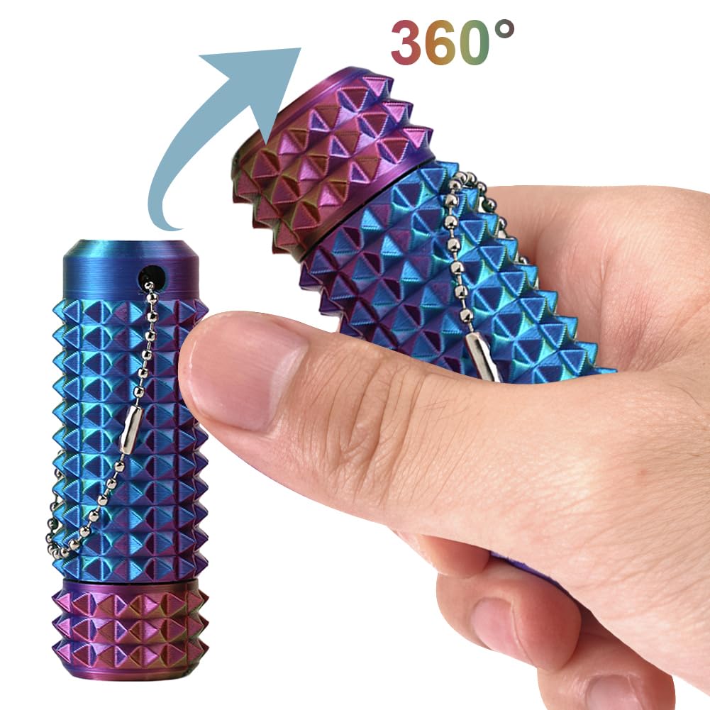 Spiky Grippie Stim Keychain, Anxiety Relief Pain Stim Bumpy Fidget Keychain, Stress, ADHD, Venting Key Pendant - Image 4