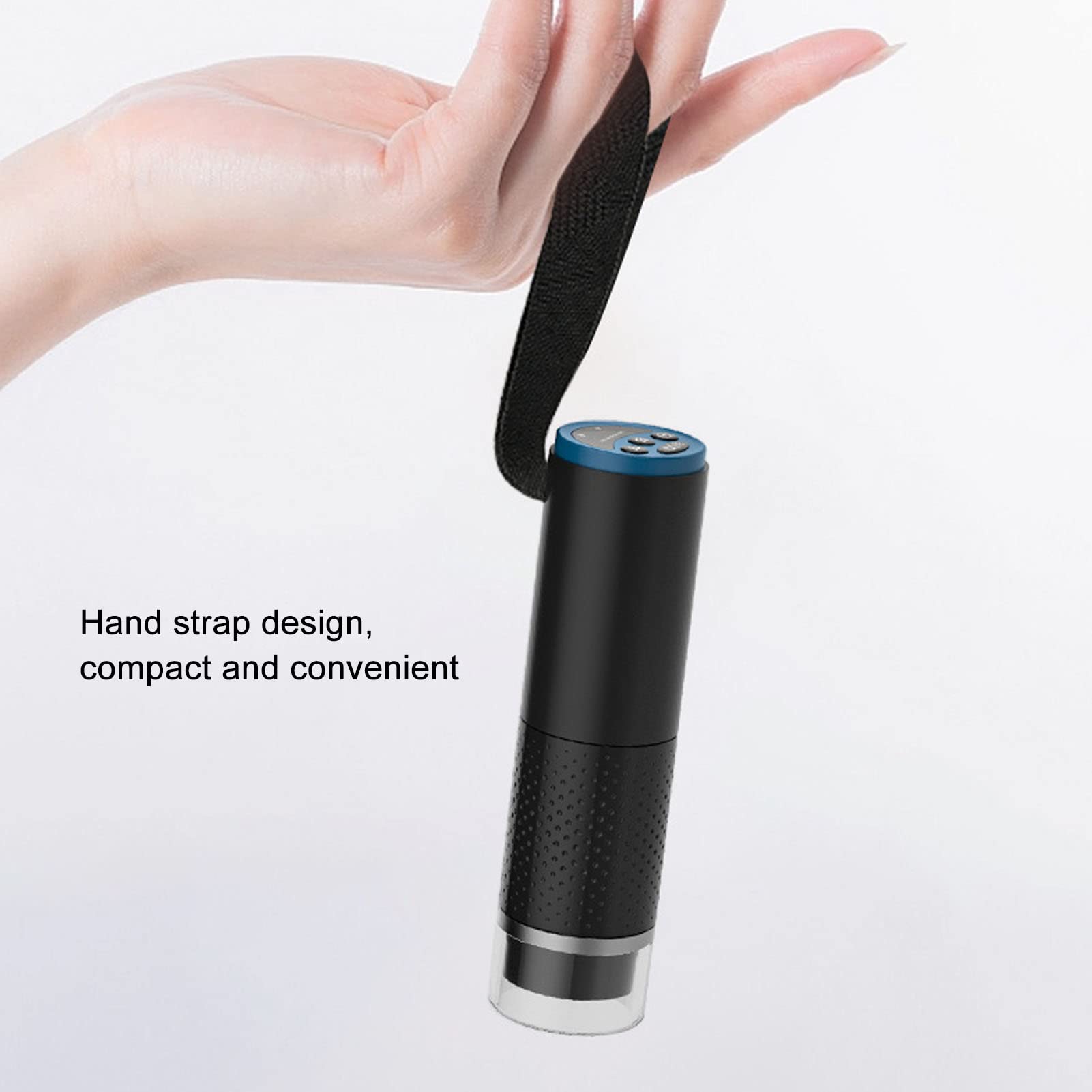 Microscopio Digital WiFi, HD 1080P 50 a 1000X Aumento Inalámbrico USB Portátil Microscopio de Bolsillo Cámara con 8 LED Soporte de Metal Ajustable y Bolsa de Transporte (Negro)