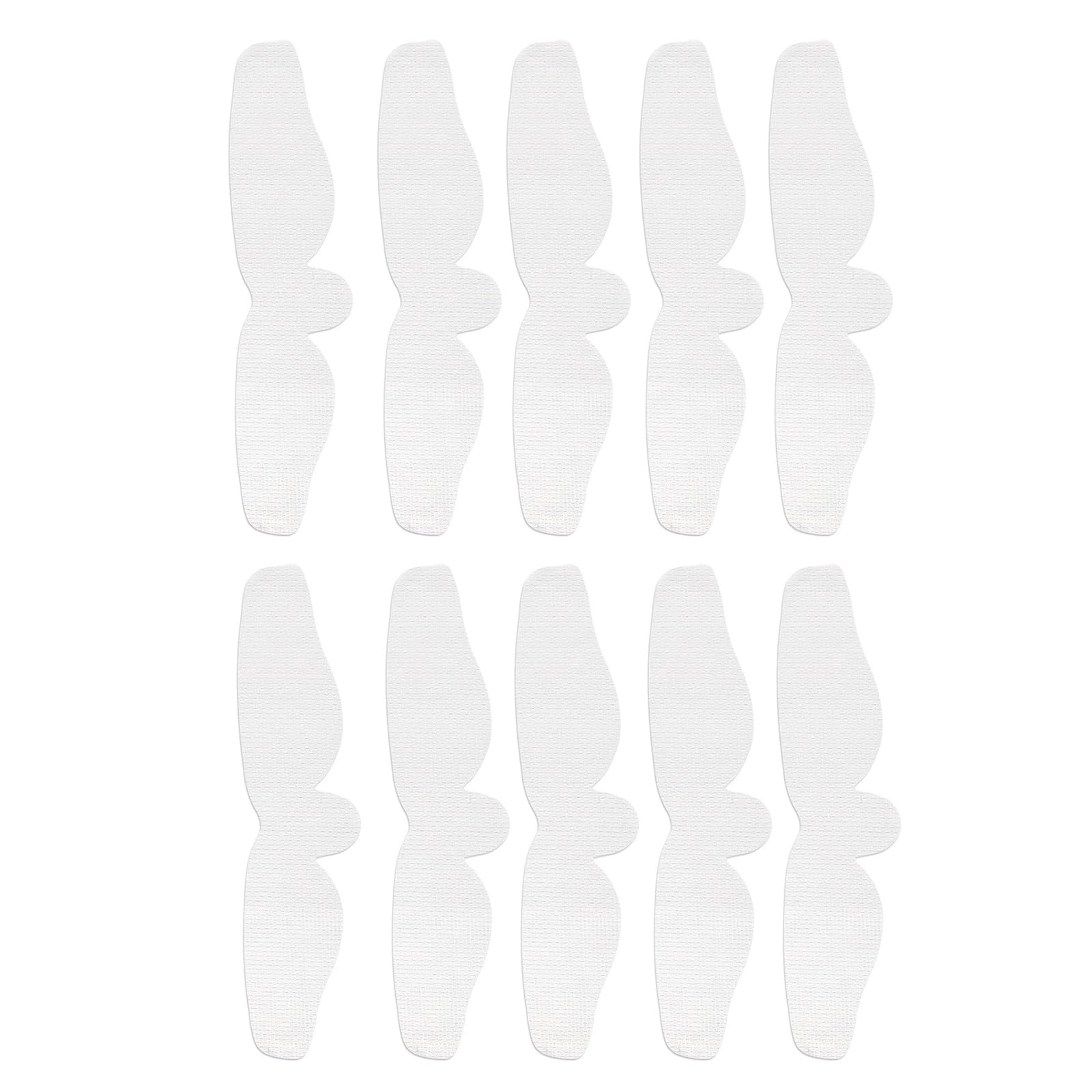 Ldabrye 10Pcs Under Breast Perspiration Absorber Pads Disposables Bra Liners for Sweat Miliaria Breast Liner Pad Gifts Bra Liners to Absorb Under Breasts