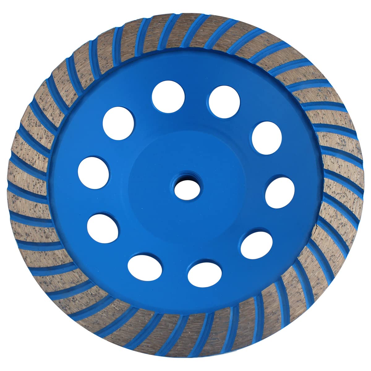 7 pulgadas Turbo fila diamante pulido taza rueda 5/8 "-11 Arbor ángulo amoladora disco lijado piedra mármol granito hormigón cerámica