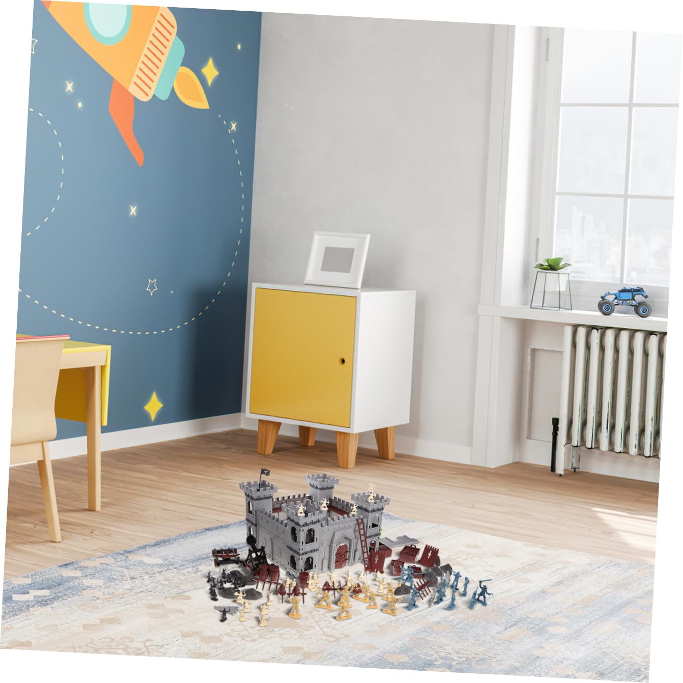 Alasum Set 310 Pezzi Castello Pirata Giocattolo da Assemblare | Accessori Inclusi, Plastico in Confezione Unica, Stile Tema Pirata per Ragazzo Ragazza e Bambine