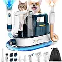 Geooroood ペットグルーミングキット & バキューム Amazon.com : 6-in-1 Pet Grooming Kit with Vacuum – 2024 iF
