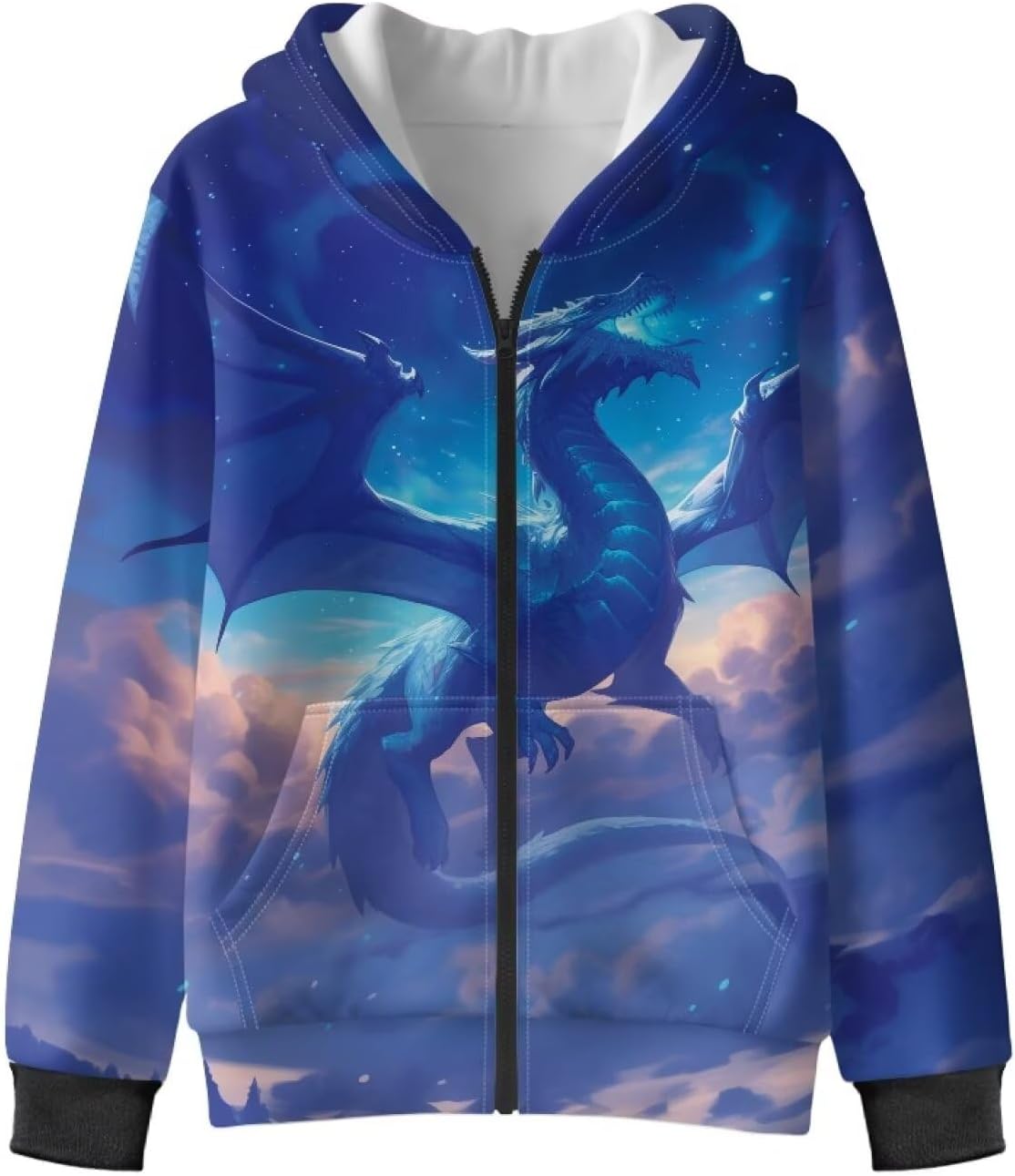 Rnyleeg Hoodie for Boys 6-14Y Zip Up Boys Jackets Lightweight Cardigan Sweatshirt Long Sleeve Casual Fall Winters Coat S-XL