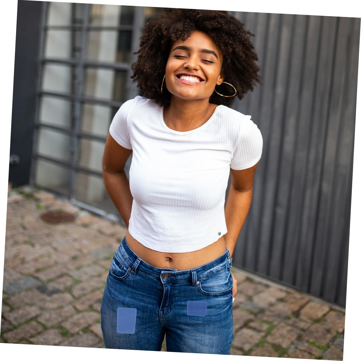 STOBOK 3sätze Bunte Längliche Aufbügelbare Stoff-patches Aus Simulierter Denfür Jeans Hüte Taschen Schuhreparaturen Farben Für -projekte Und Kreative Kleidungsdekoration