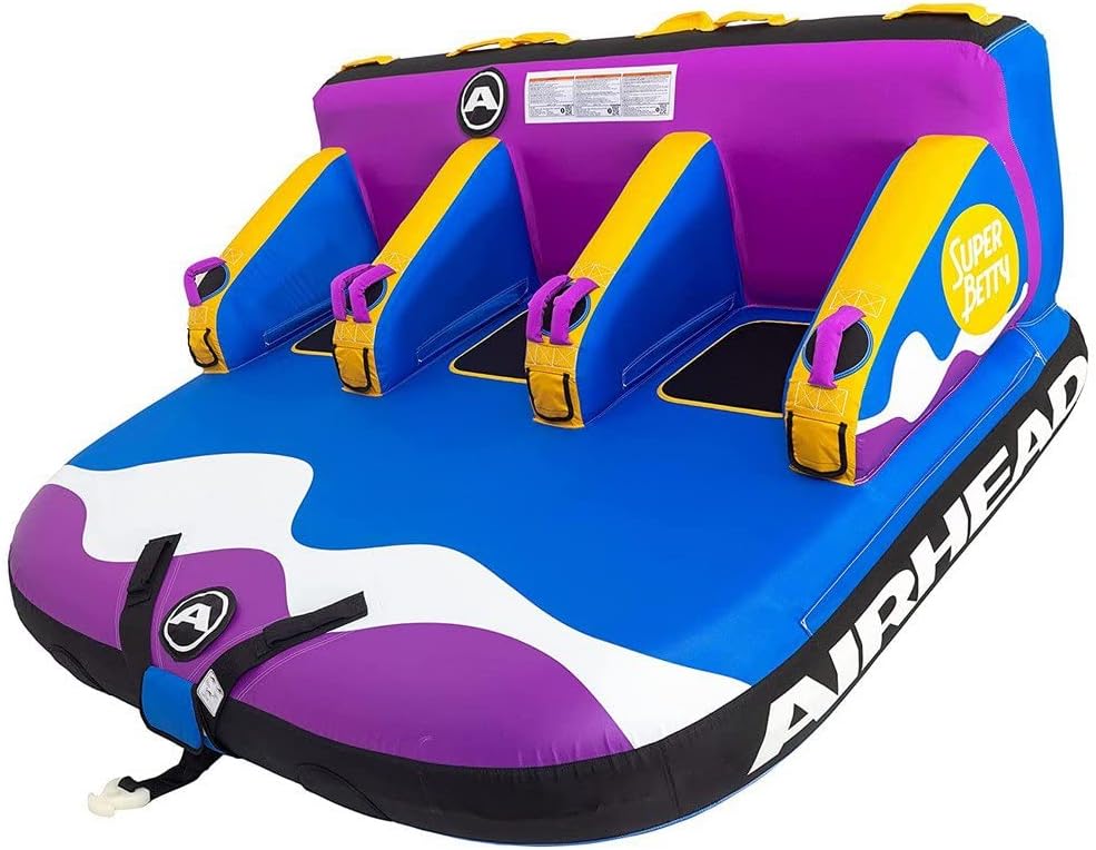 Airhead AHBT-3003D Super Betty Chariot Style 3 Person Towable Tube