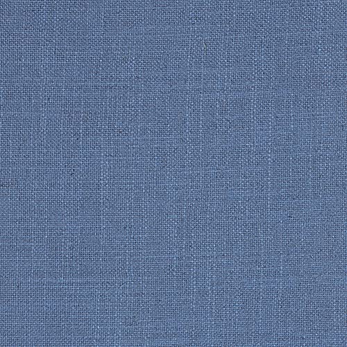 Tissu coussins et sacs résistant Kt KILOtela en lin et viscose bleu pour couture facile