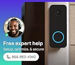 WYZE Caméra à sonnette de porte filaire v2(le câblage de sonnette de porte existant requis), 2K Sonnette vidéo de sécurité, vision nocturne couleur, 2-Way Audio, moniteur de paquets, fonctionne avec Alexa & Google Assistant. Configuration gratuite d'expert