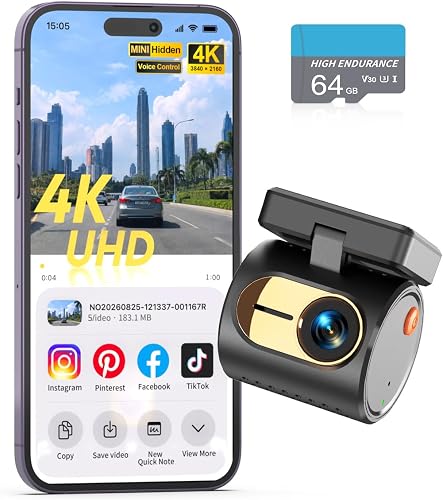 Mini Dashcam 4K KAWA