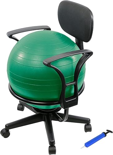 CanDo Silla de bola de metal