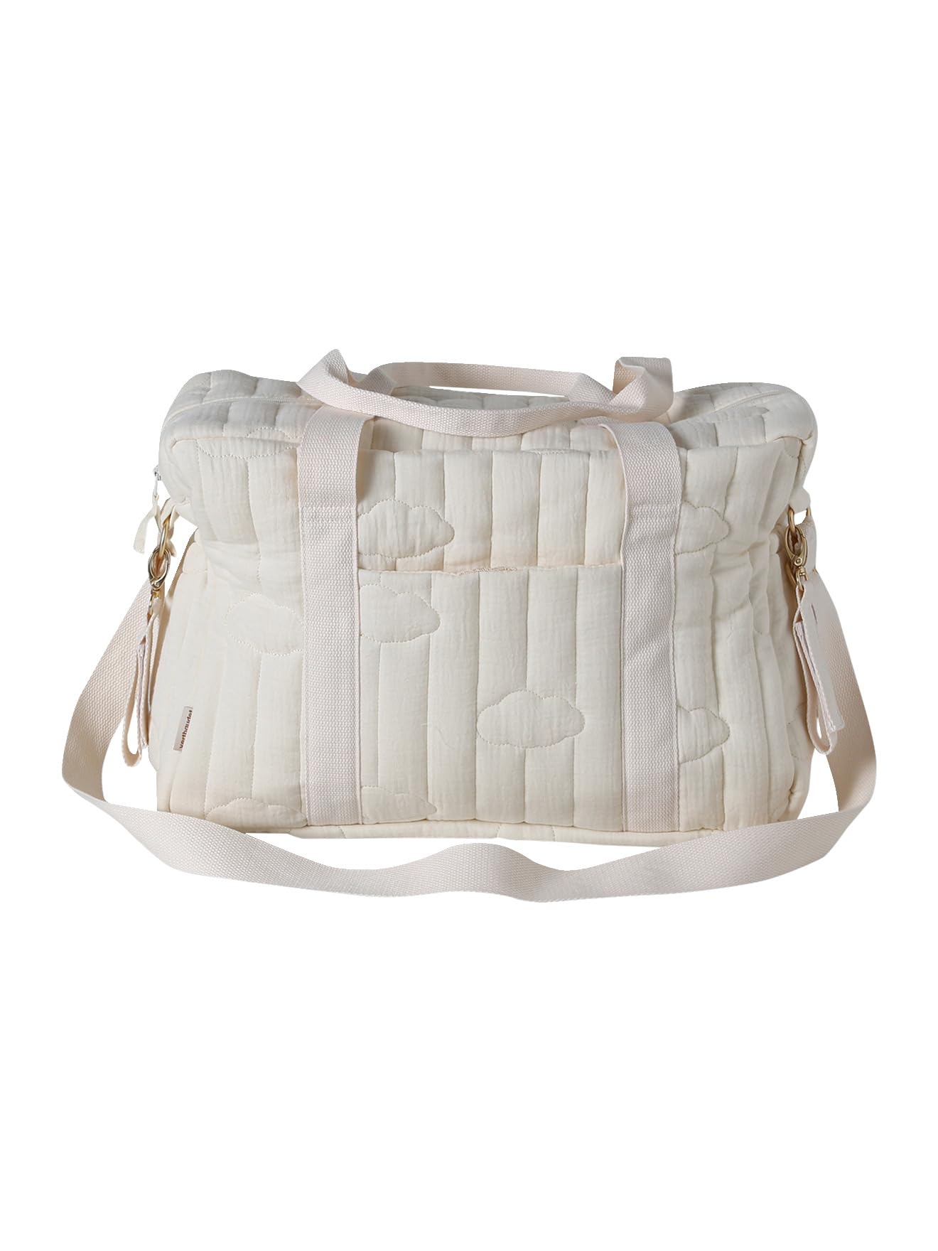 VERTBAUDET Sac à Langer Colina Gaze de Coton Nuages