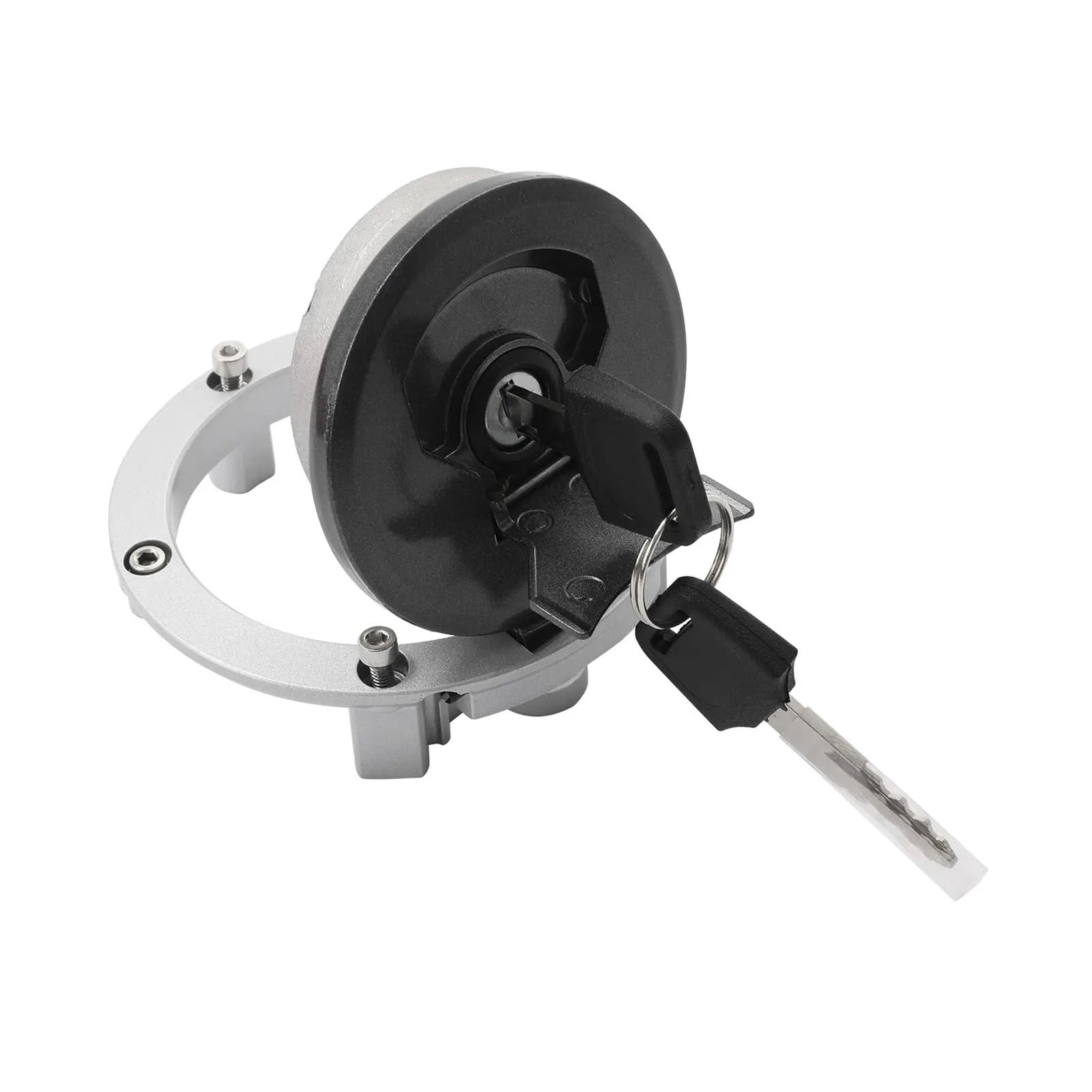 TapóN DepóSito Moto Tapa De Depósito De Gasolina para Motocicleta, con Bloqueo, Válvula De Ventilación Y Respiradero, Repuesto para CB500F, CB650R, CMX1100 (2021-2023)