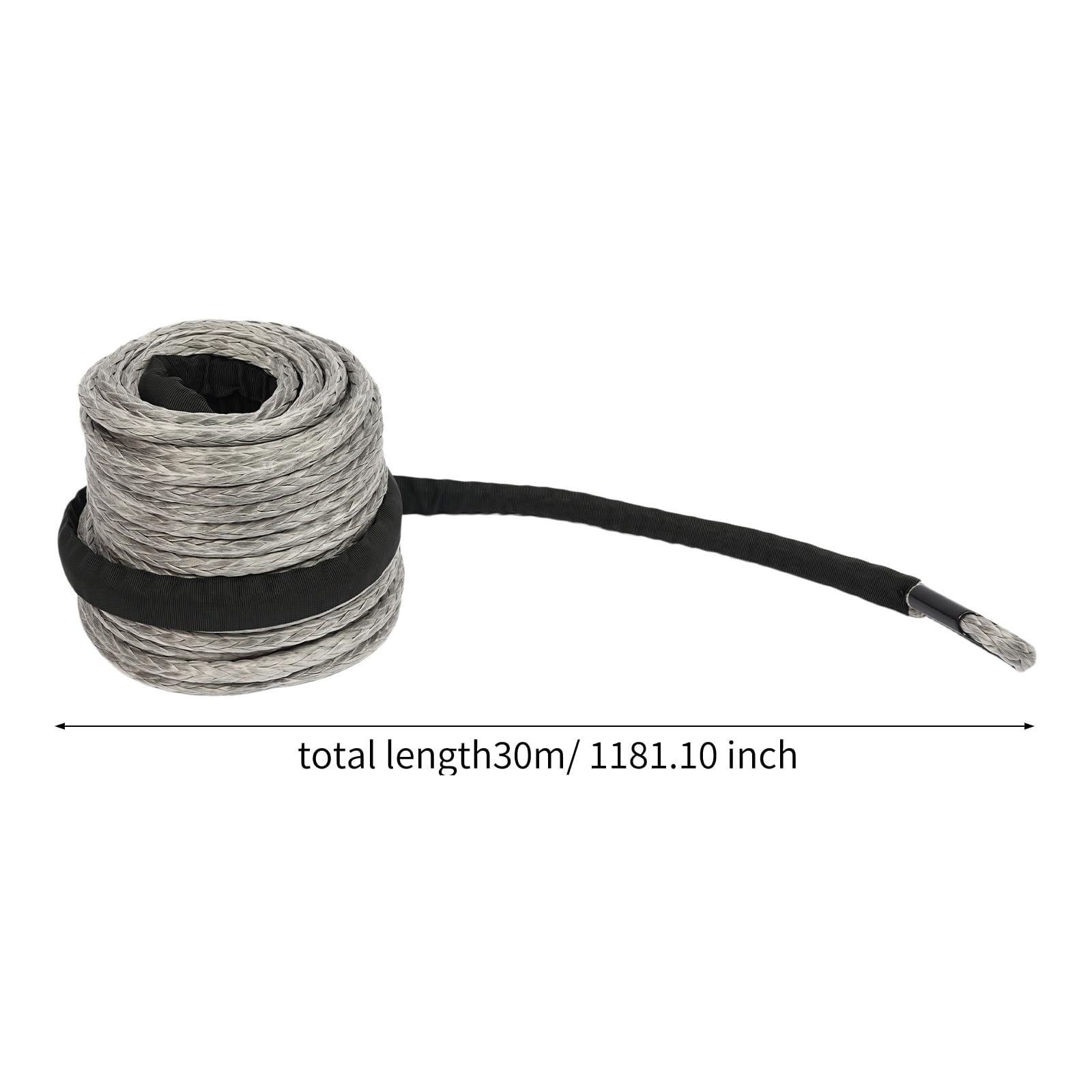 Pasy holownicze 10 mm x 30 m linka syntetyczna do wciągarki