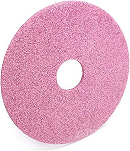 Miniatura 6 de Paquete de 2 discos de muela de afilado de cadena de motosierra de piedra de cerámica de 5-34 pulgadas por 316 pulgadas (5.709 x 0.874 x 0.185 in)