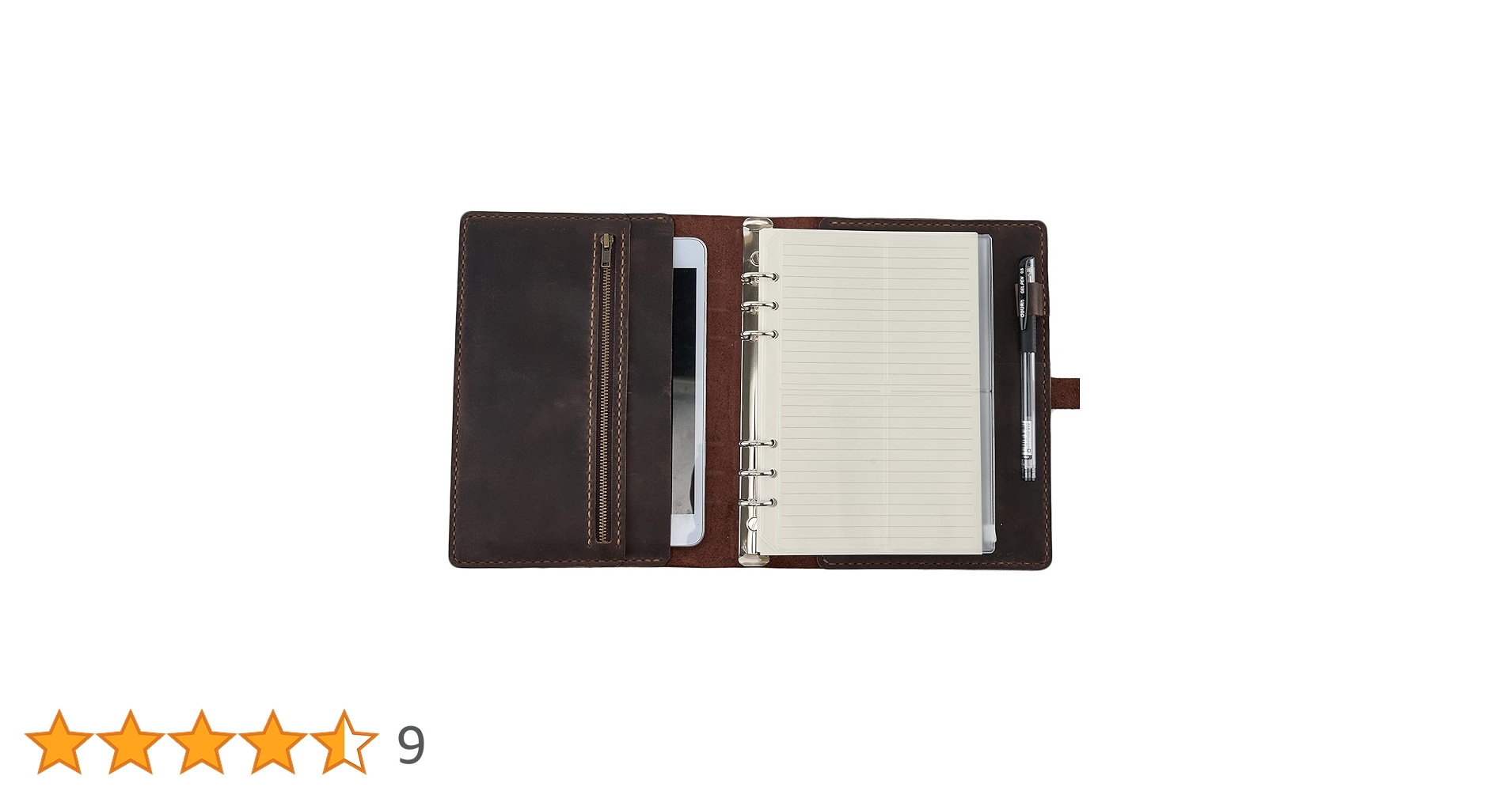 Amazon.co.jp: システム手帳 手帳カバー 革 A5 6穴 2025年 リング