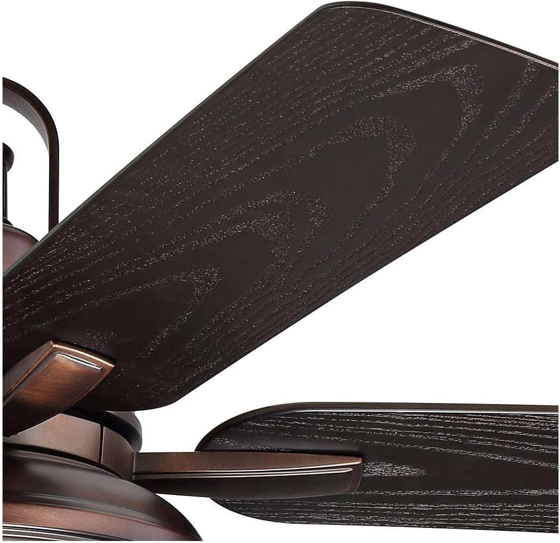 Discount 80% 60 Wind and Sea Industrial Indoor Outdoor Ceiling Fan with Light LED Remote Control Dimmable Oil Brushed Bronze Brown Wet Rated for Patio Exterior House Porch Gazebo Garage Barn - Casa Vieja