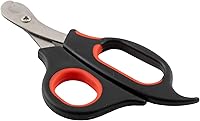 Paw Brothers Nail Clippers for Small Medium Dogs & Cats - Professional Stainless Steel Scissor Trimmer with Non-Slip Grips