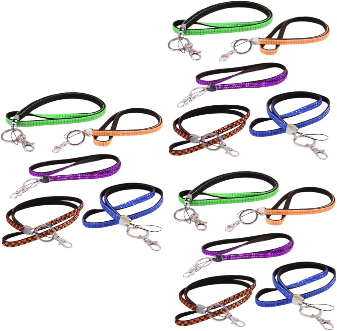 10 Pcs Phone Lanyard Strap Cell Phone Lanyards Lanyard Cell Phone Neck Lanyard Shiny Phone Lanyard Phone