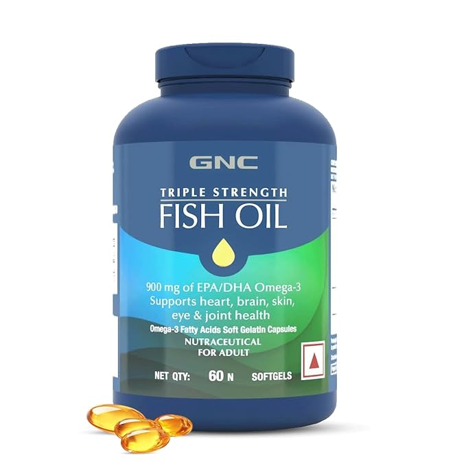 GNC 1500 MG Triple Strength Fish Oil Omega 3 Capsule GNC 1500 MG Triple Strength Fish Oil Omega 3 Capsule