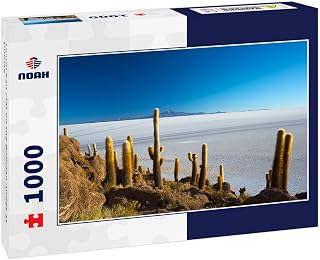 Noah Jigsaw Puzzle Uyuni Salt Flat on The Bolivian Andes at Sunrise 1000 Pieces