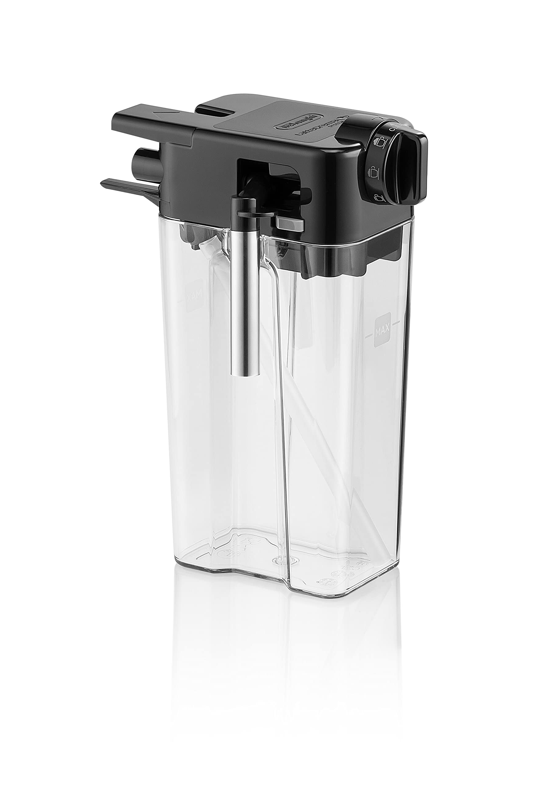 DeLonghi Milchbehälter (Milchkännchen, Milchreservoir) komplett inkl. Deckel Kaffeemaschine 5513284371, DLSC022