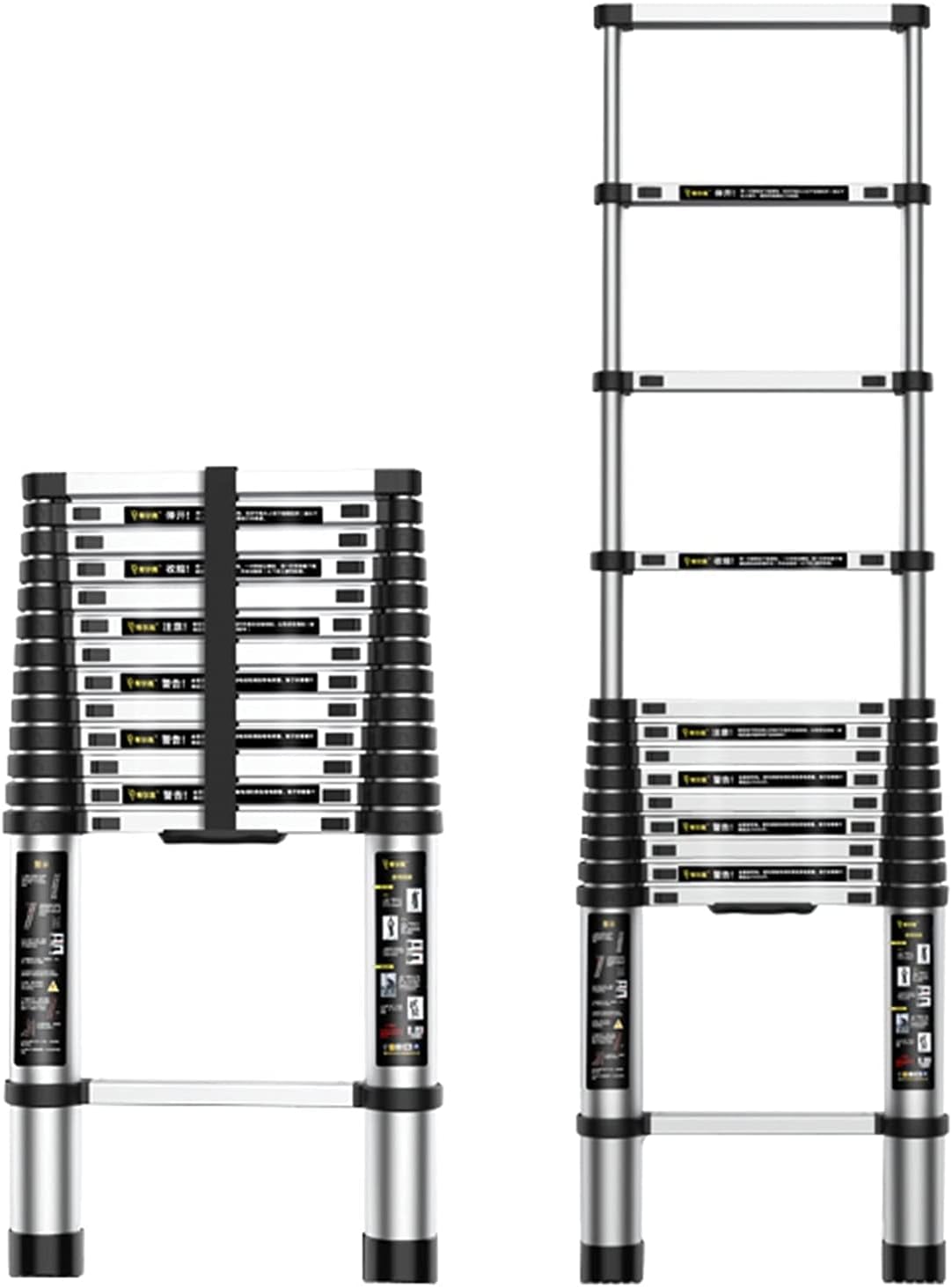 Telescoping Ladder SafetyHeavy Duty Telescopic Ladder, AlHousehold Daily Extendable Ladder Warm as Ever