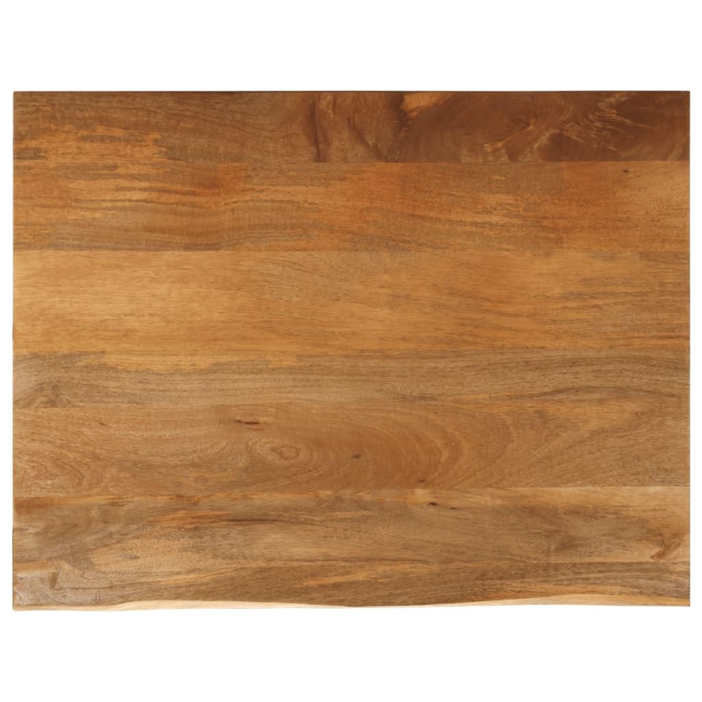 Dessus de table manguier 90x80 cm plateau en bois massif rustique pour créer votre bureau unique