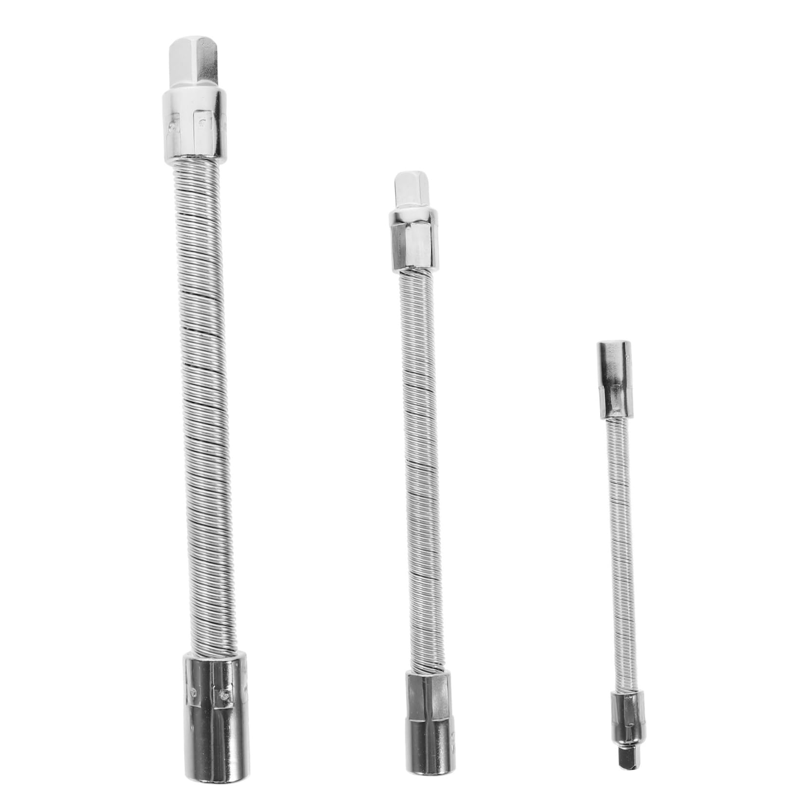 Rallonge flexible 1/4 3/8 1/2 en acier avec barres d'extension pour douilles