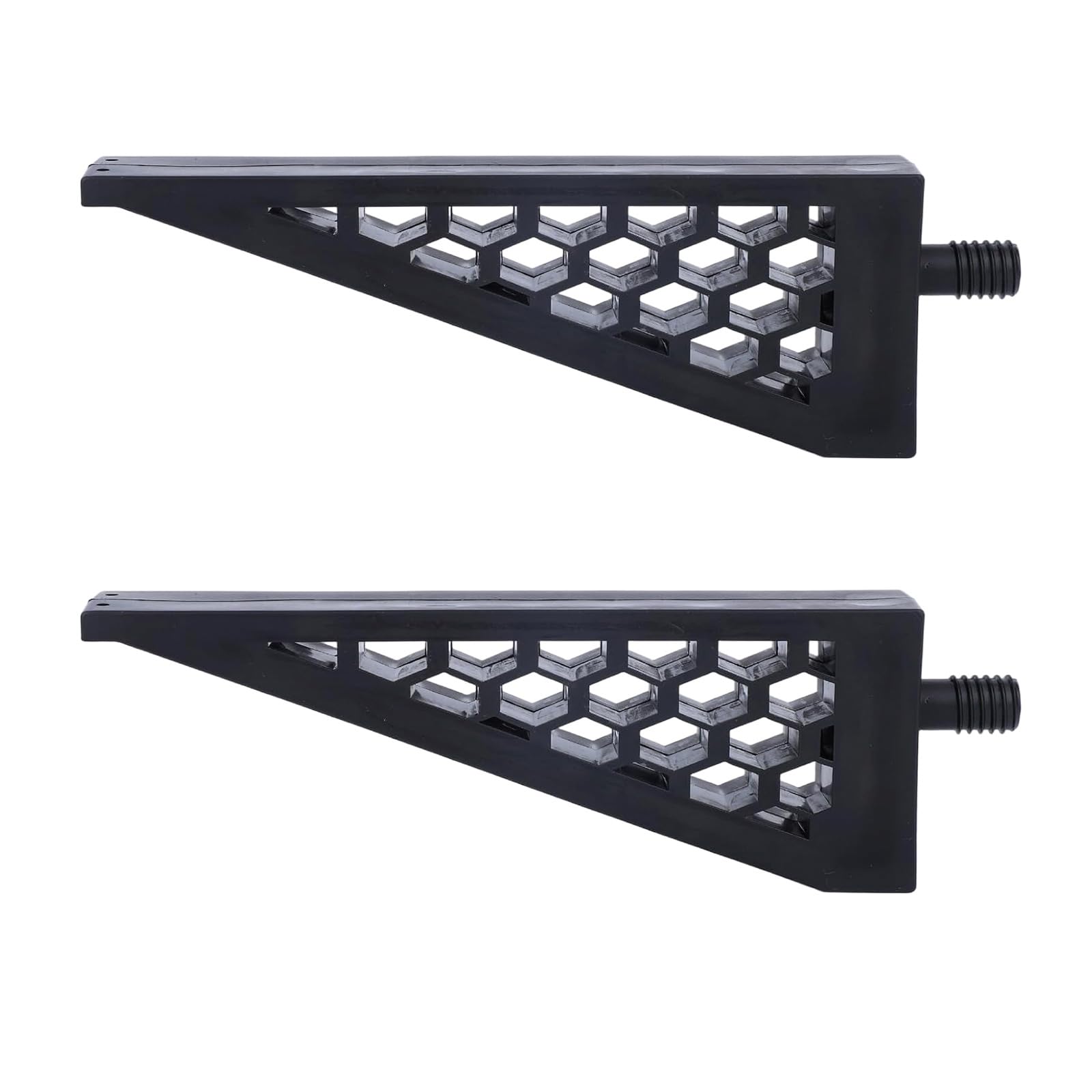 Ljmyy 2pack Heavy Type Storage Shed Shelf Brackets Honeycombed Storage Organizers Hook For High Weight Capacity