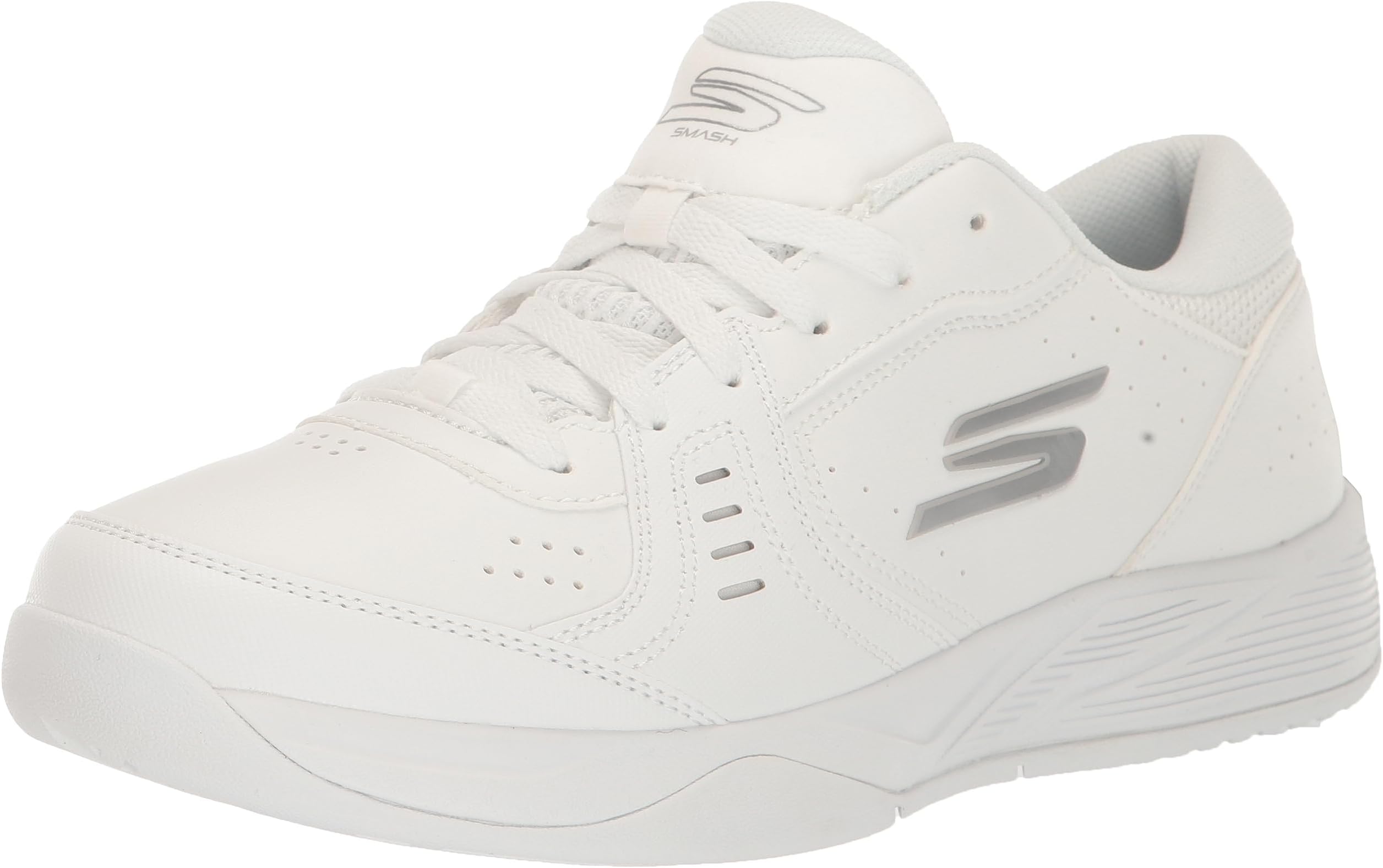 SkechersWomen's Viper Court Smash Athletic Indoor Outdoor Pickleball Shoe | Relaxed Fit Sneaker