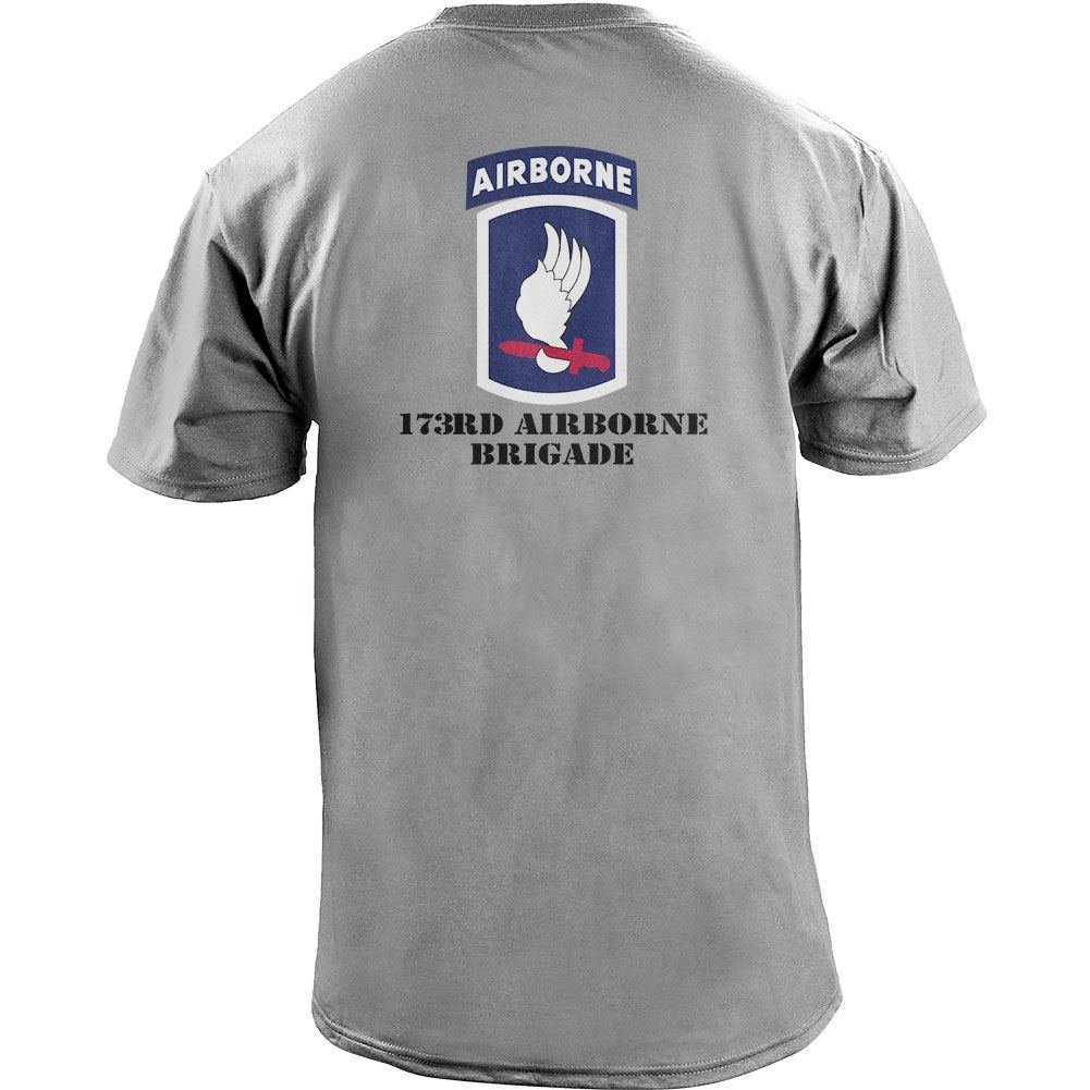 USAMM Army 173rd Airborne Brigade Full Color Veteran T-Shirt