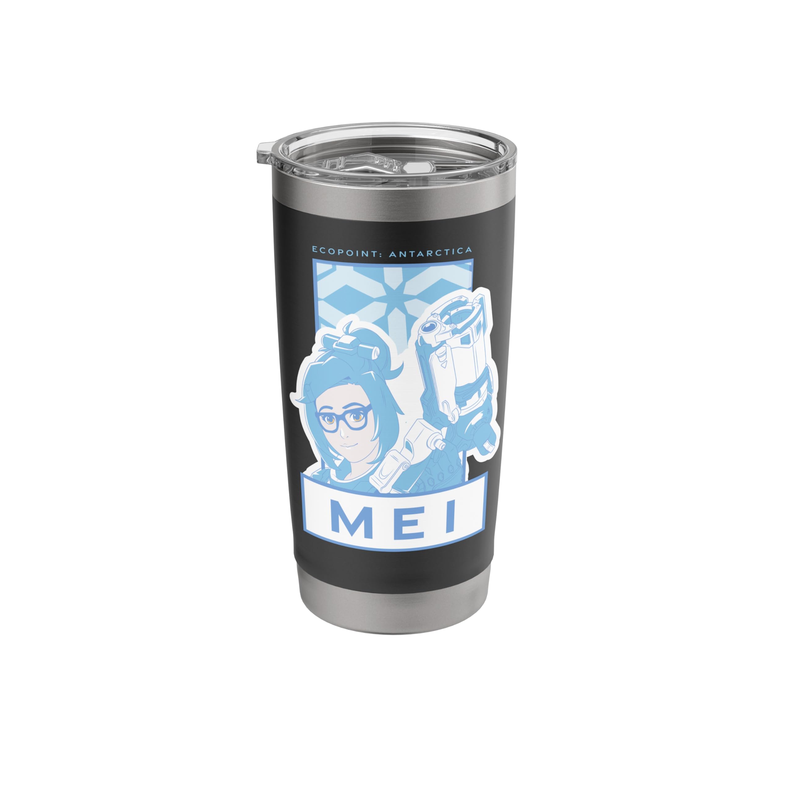 Overwatch 2 Mei Ecopoint, Antarctica Icon Logo Stainless Steel Insulated Tumbler