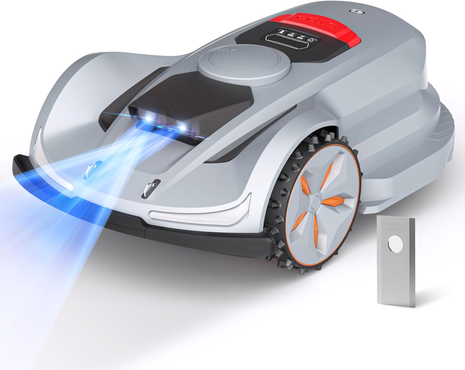 Sunseeker X7 Wireless Robot Lawn Mower 0.75 Acre/ 32,000Sq. Ft, with Smart APP Control, Vision AI System & RTK, Path Planning, Adaptive Floating Cut Height up to 4", Included a Set of Blades.