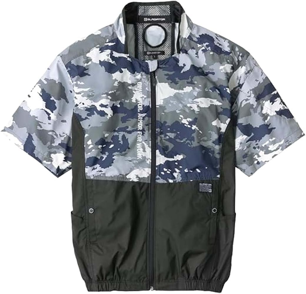 グラディエーター　ボルトクール　ペルチェ素子付属の空調服 グラディエーター ボルトクールライト ペルチェ付き半袖ブルゾン