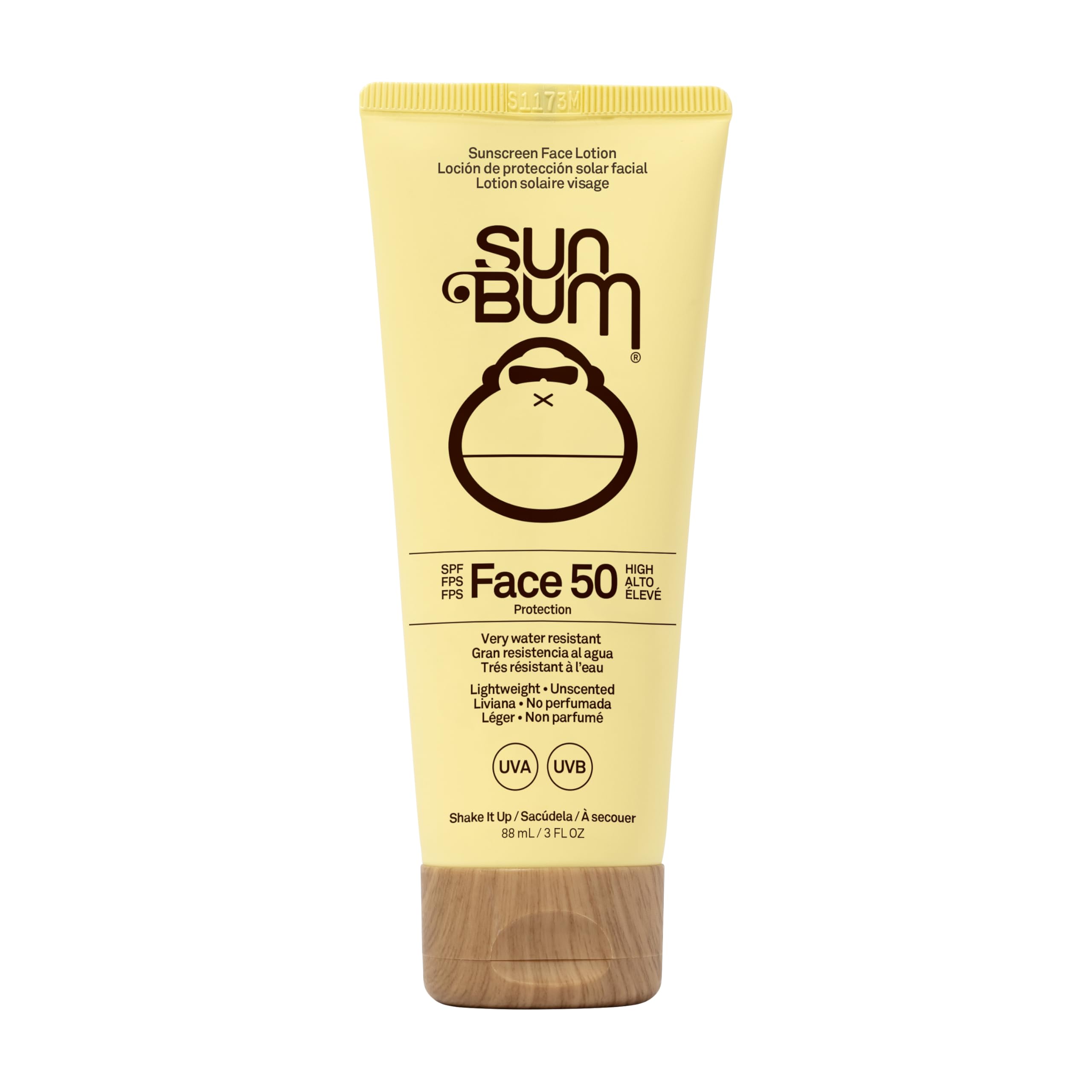 SUN BUMOriginal SPF 50 Sun Cream Face Lotion, Moisturizing Daily SPF with Vitamin E,Vegan and Reef Friendly, Broad Spectrum UVA/UVB Protection, 88ml