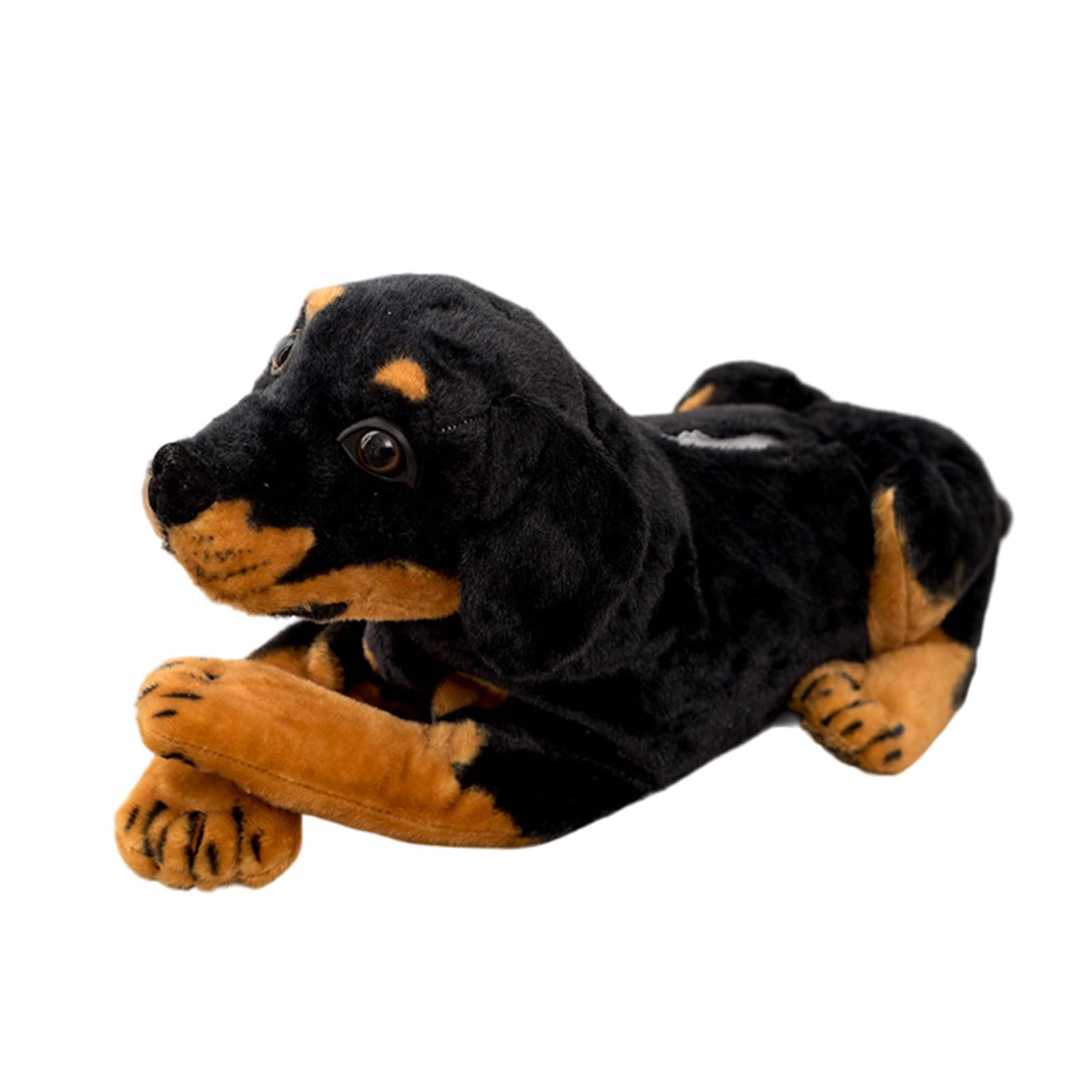 Cartoon Dog Tissue Box Cover Cute Paper Towel Container Plush Tissue Holder Case Household Animal Napkin Dispenser Paper Towel Opening Box