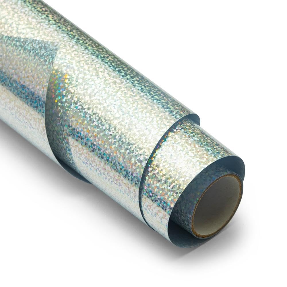 Mimo - Heat Transfer Vinyl Holographic - Cosmic Silver - 9.8 x 24 in - 1 Unit