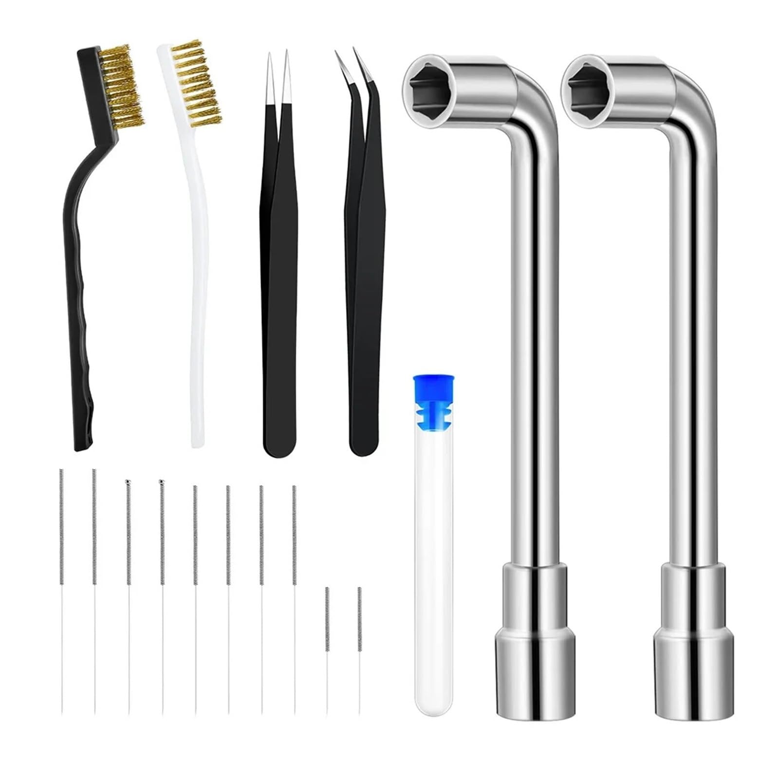 Kit d'outils for imprimante 3D avec couteau/grattoir/pince à épiler/pince