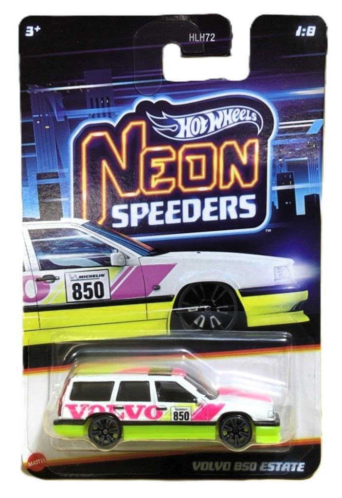 Hot Wheels Neon Yarışçılar Volvo 850 Estate HLH72 - JKX93