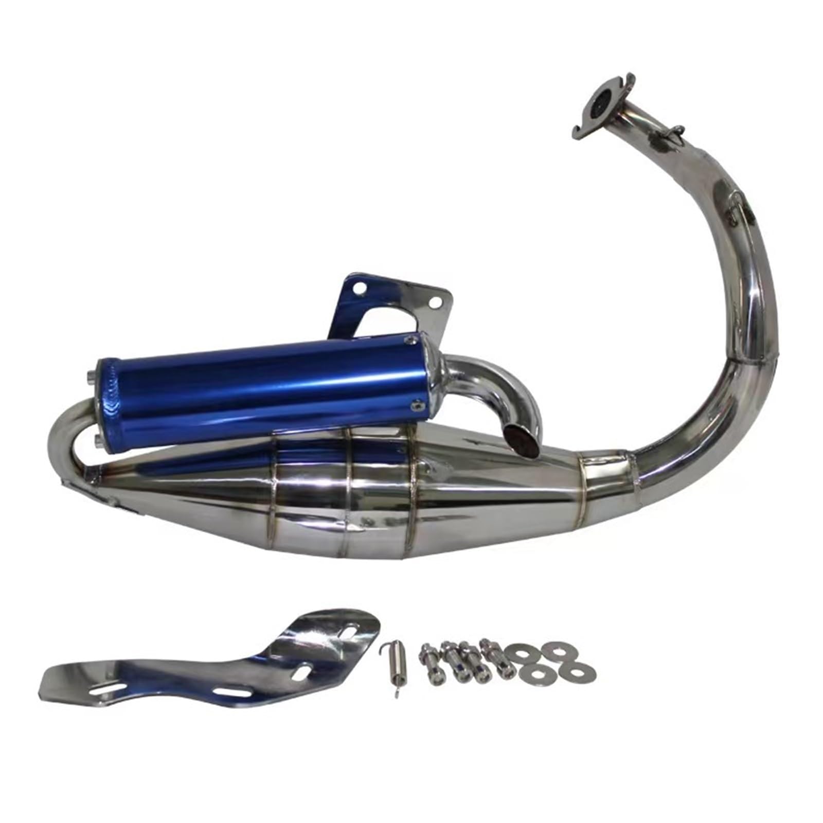 Pasuje Do Honda DIO 50 DIO50 AF18 AF24 AF27 AF28 AF30 Rura Tłumika Układu Wydechowego Motocykla rura wydechowa(Stainless Steel)