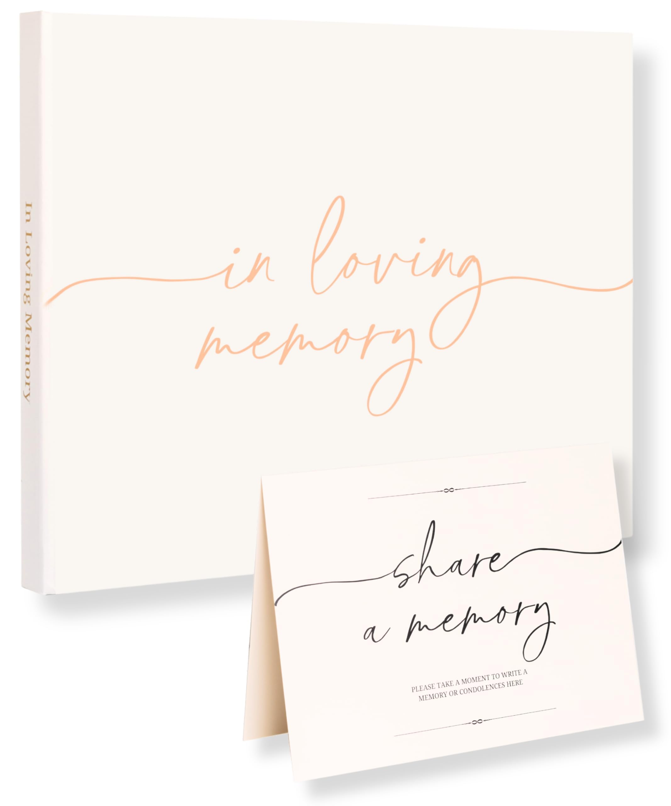 Photo 1 of Lamare Funeral Guest Book for Memorial Service – in Loving Memory Guestbook