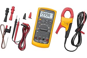 Fluke 87V Industrial Digital Amp Clamp Meter with i400 AC Current Clamp & Accessories IMUK