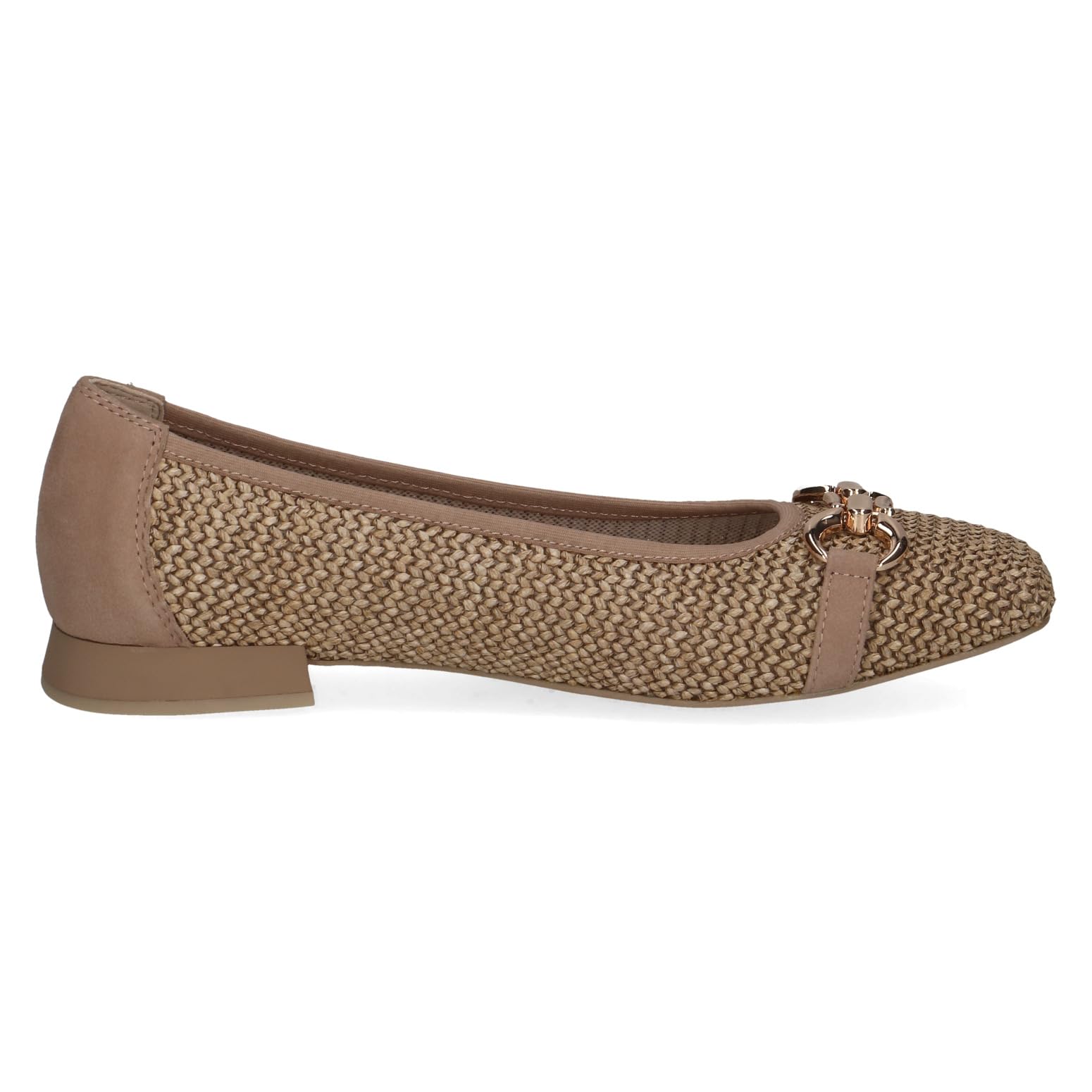 Caprice Damen Ballerinas Bast Elegant
