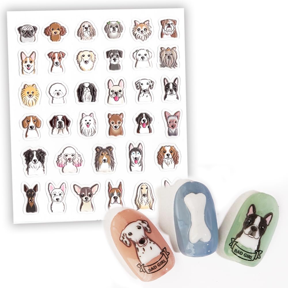 3dネイルパーツ チワワ 犬 3dネイルパーツ ネイル ネイルパーツ 犬 ヨーキー チワワ