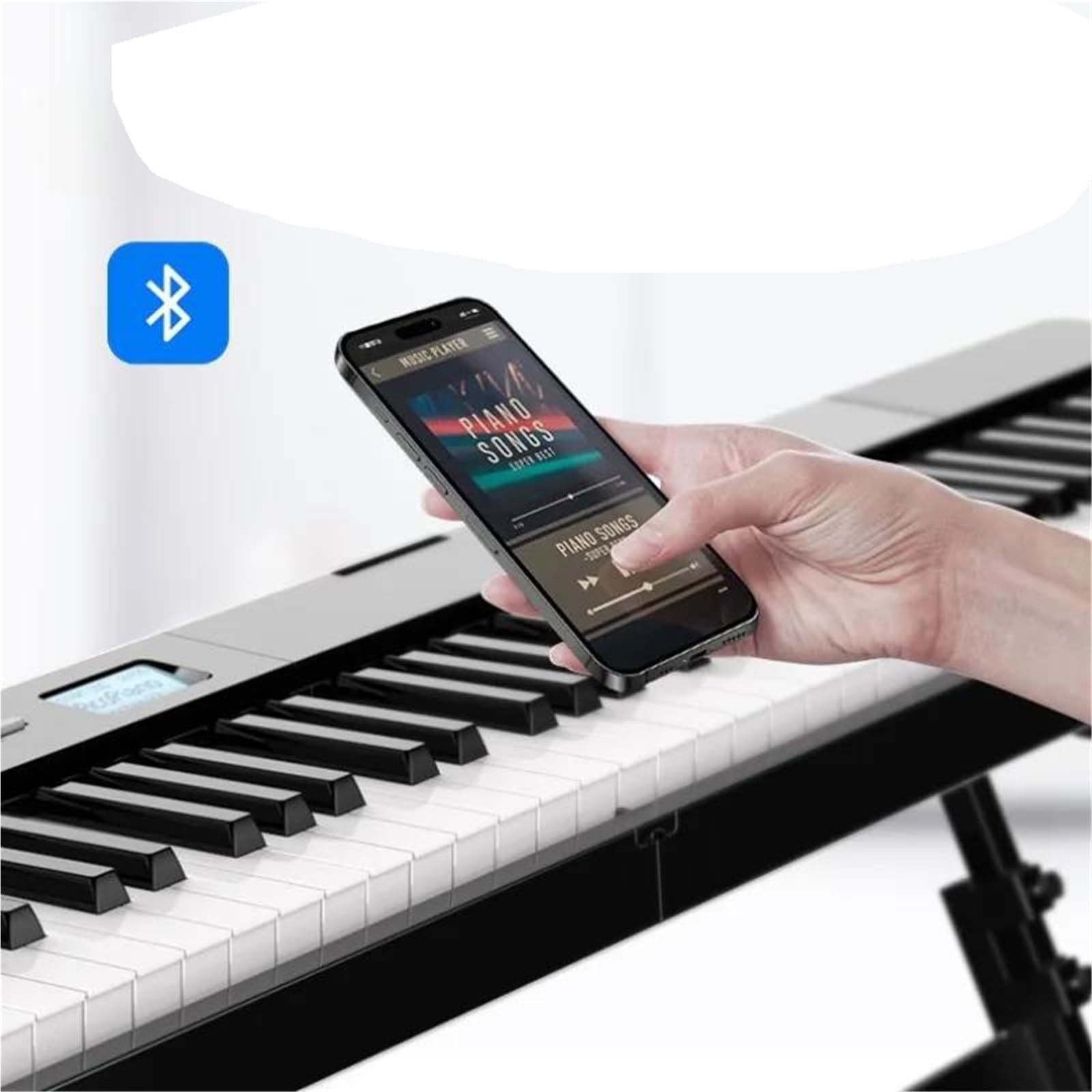 88 Klawiszowa Składana Klawiatura Pianina Elektronicznego O Profesjonalnej Wydajności(Type4)