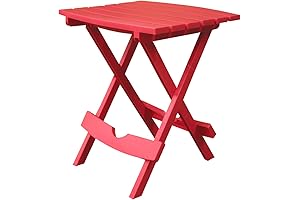 Adams Quik-Fold Plastic Outdoor Resin Table for Your Leisurely Summer