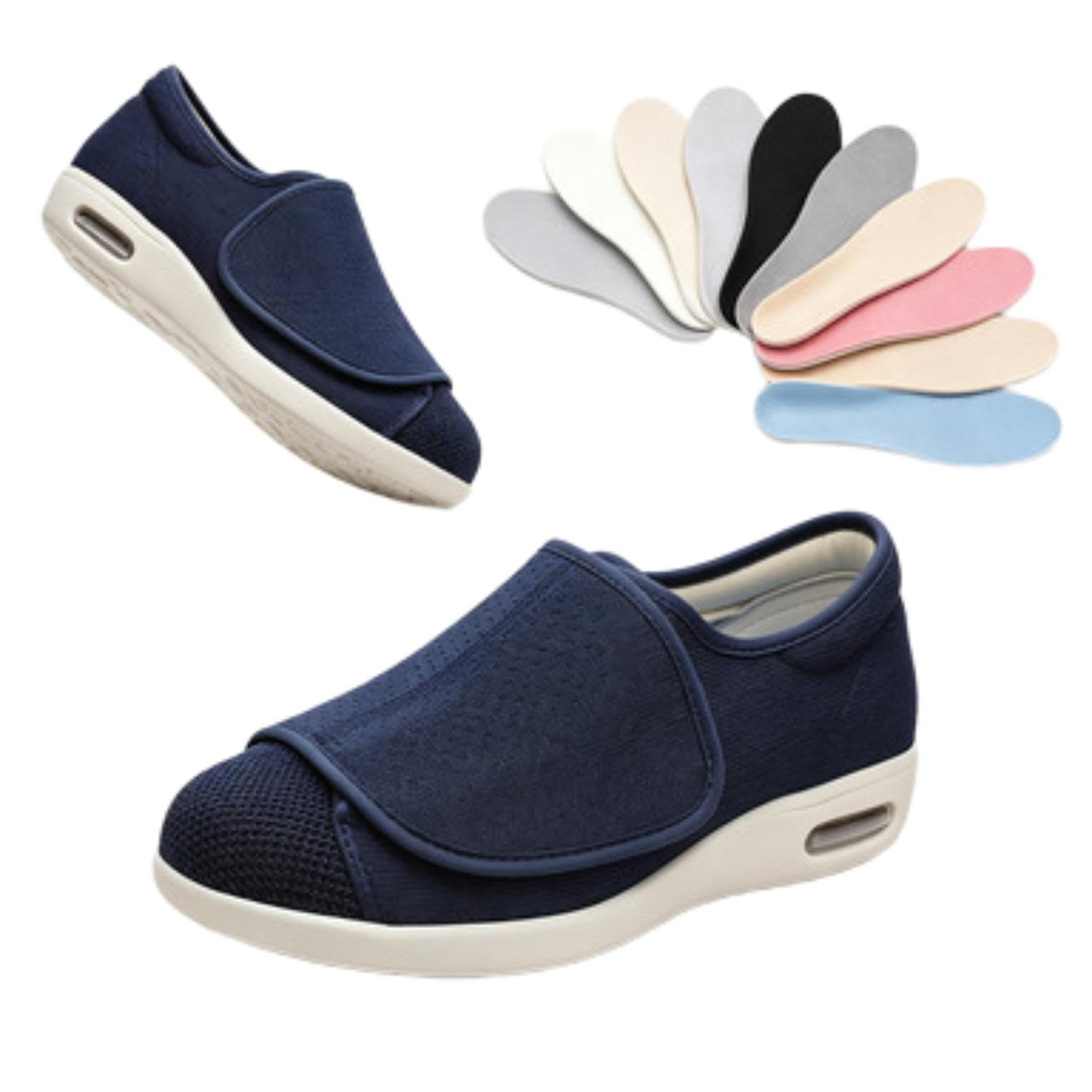 Generisch Men's Bandage Shoes, Extra Wide, Diabetic Shoes