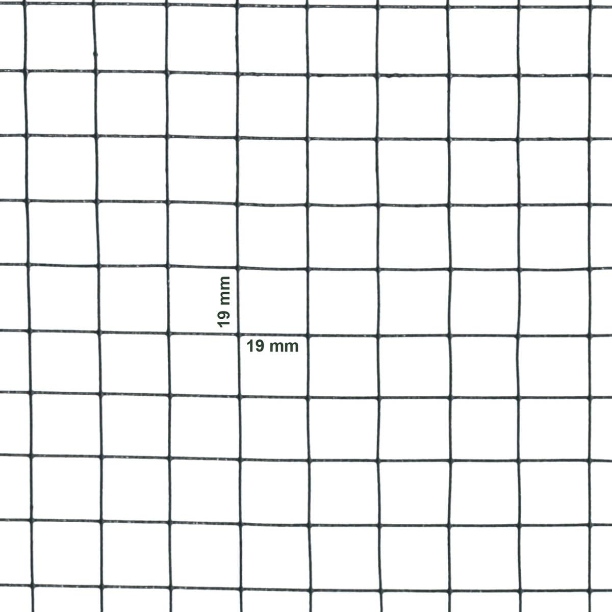 Garmix Volierendraht 25x25 Mm, 150 Cm Hoch X 25 M Lang | Feuerverzinkter Maschendraht Für Zaun Und Gehege