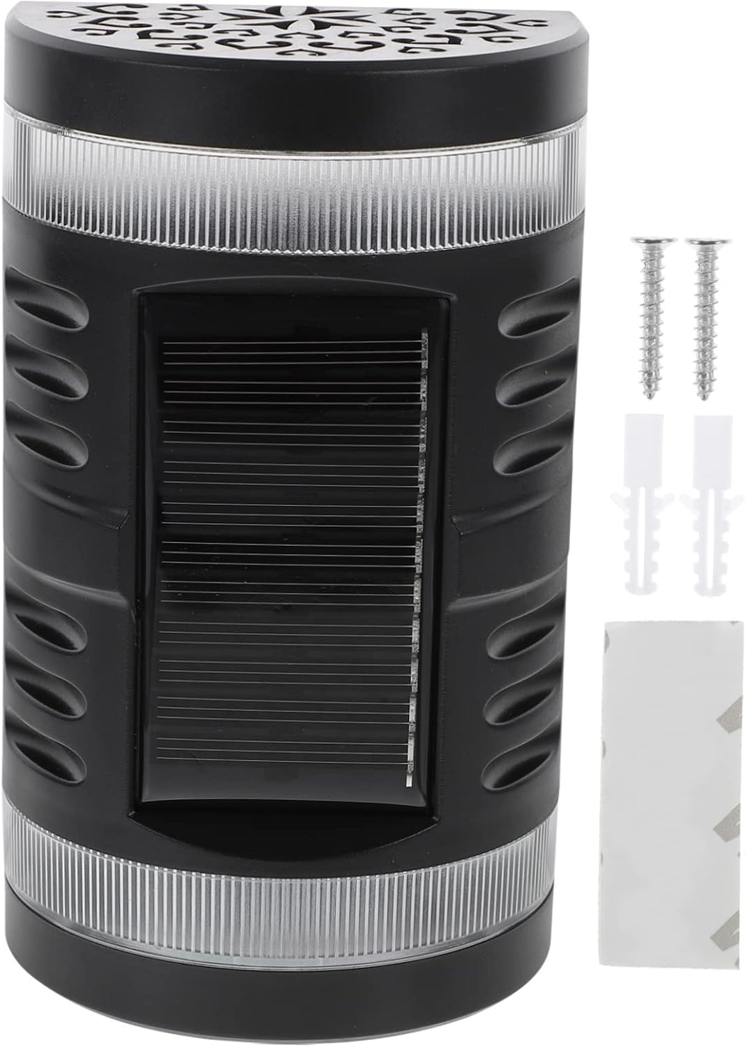 Solar Wall Light Solar Lights Outdoor Solar Outdoor Lamp Deck Lamp Outdoor Wall Sconce Lights Solar Powered Outdoor Lights Solar Garden Lights Shade Sails Black Battery